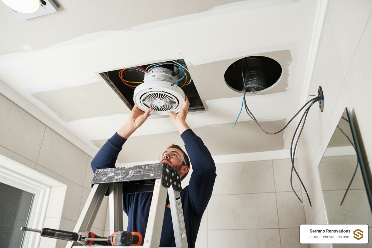 bathroom exhaust fan installation