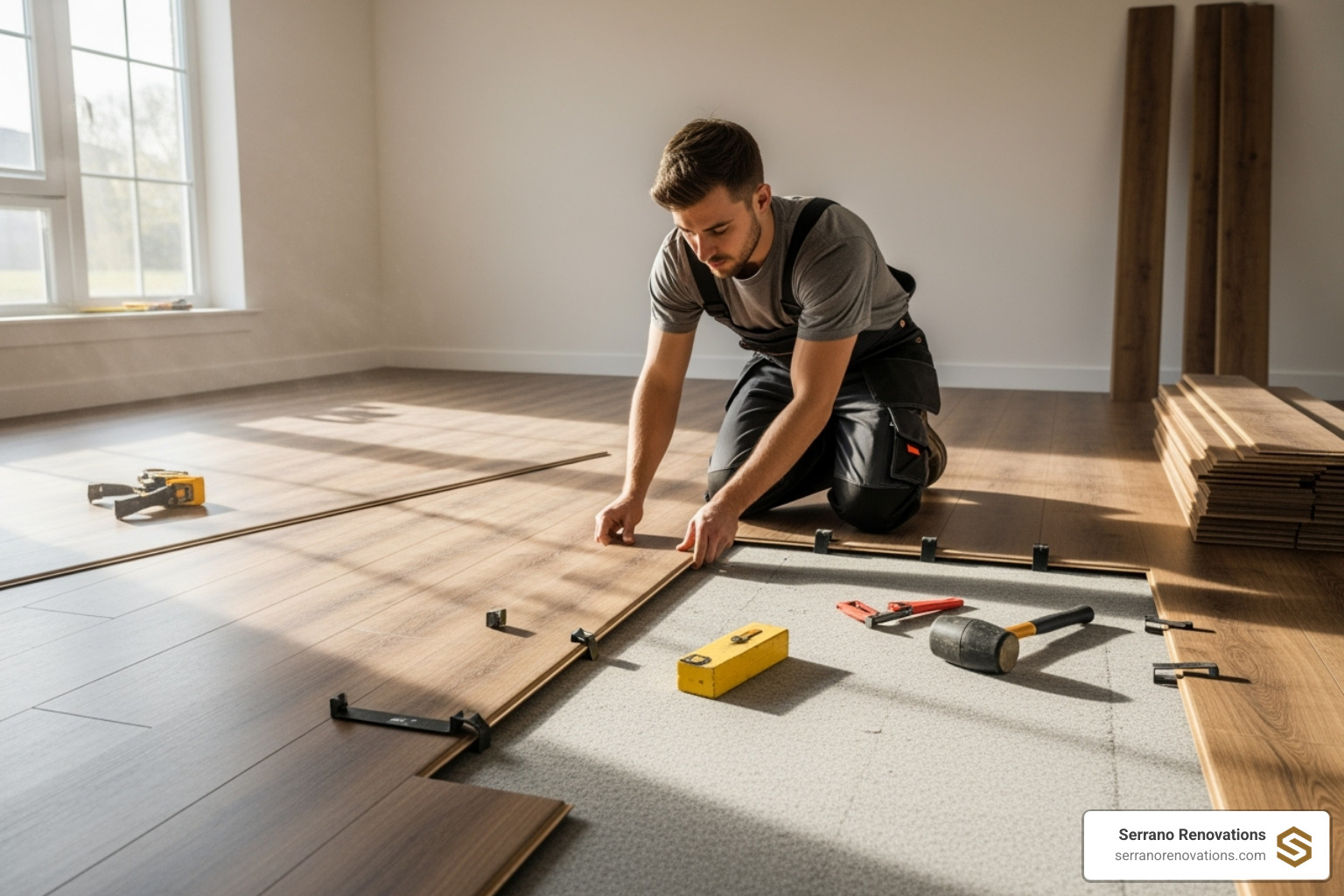 cheap flooring installation
