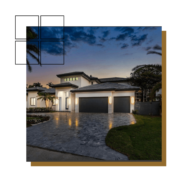 House with second story addition