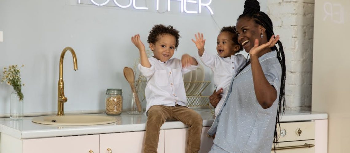 Family-friendly kitchen design